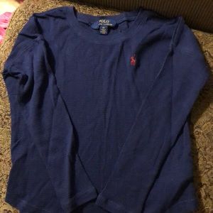 Polo Ralph Lauren Waffle Knit Top